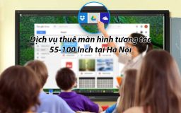 dich vu cho thue man hinh tuong tac 55 100 inch tai ha noi