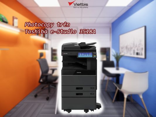 chuc nang photocopy tren toshiba e studio 3518a0