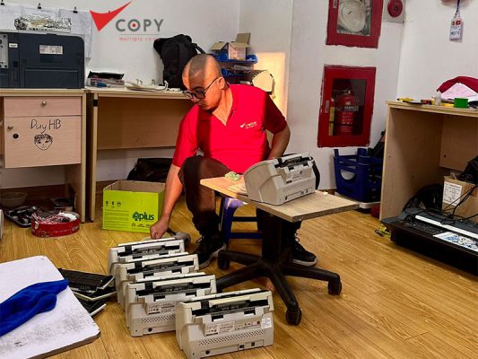 thay the linh kien bao tri may scan a0 a3 a49