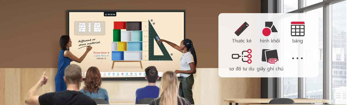 Màn hình tương tác LG 65" CreateBoard 2 LG 65 createboard4