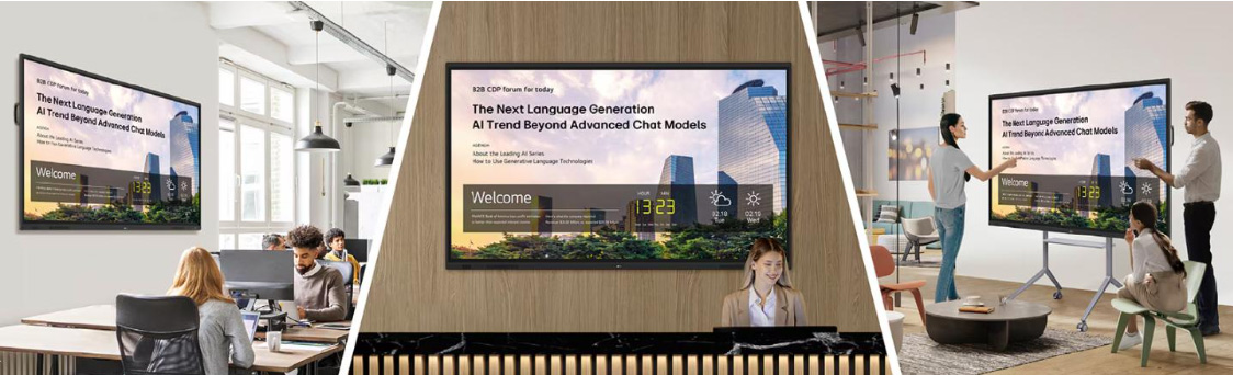 Màn hình tương tác LG 65" CreateBoard 3 LG 65 createboard5