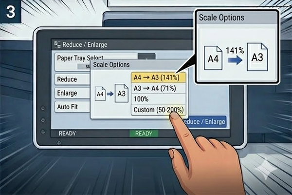 chuc nang phong thu anh may photocopy ricoh mp 50558