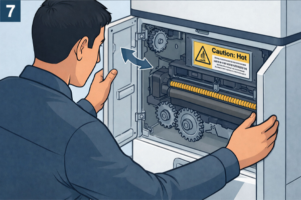 xu ly loi ket giay may photocopy ricoh mp 50556