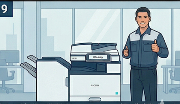 xu ly loi ket giay may photocopy ricoh mp 50558