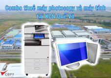 combo thue may photocopy va may tinh tai kcn que vo0